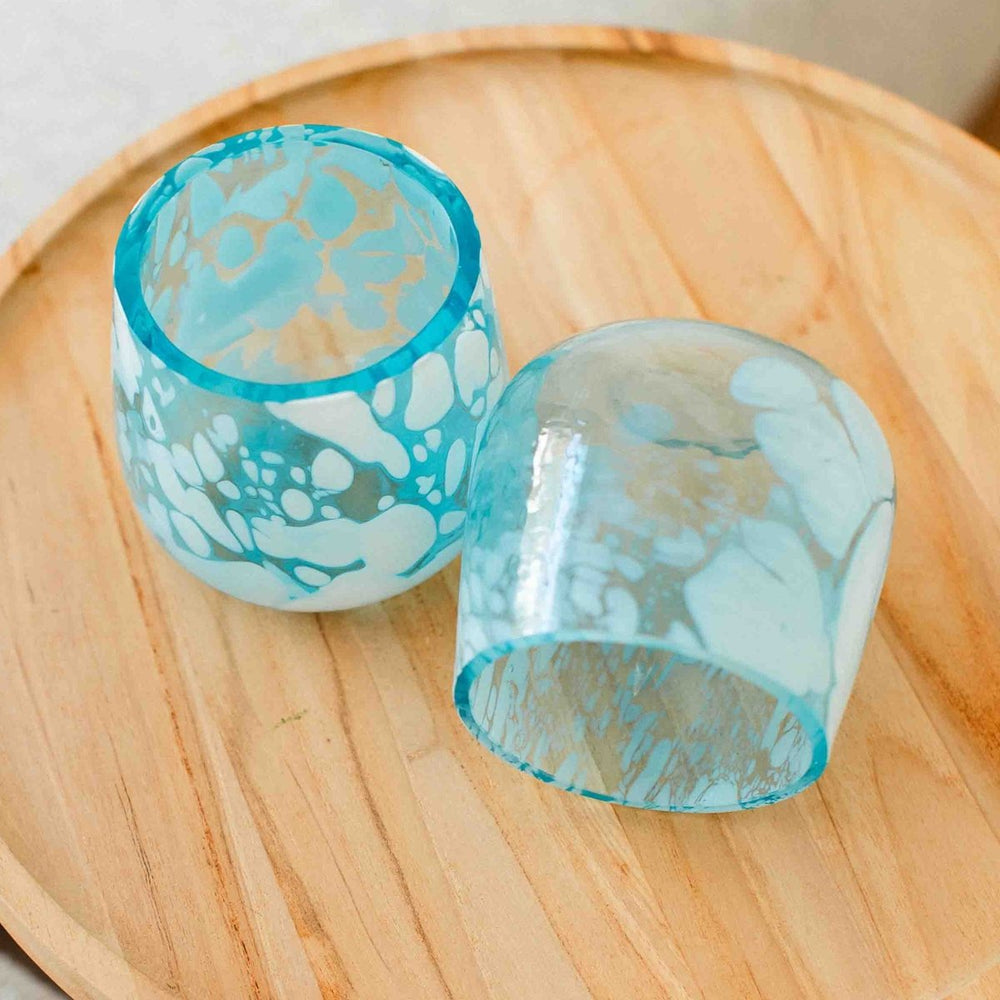 
                      
                        texxture Omena™ Hand - blown Glass Votive Candle Holder - lily & onyx
                      
                    