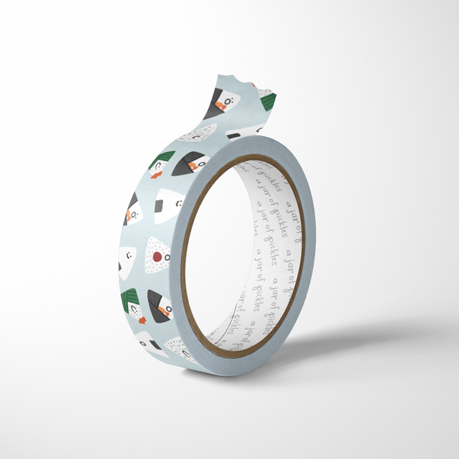 A Jar of Pickles Onigiri Washi Tape