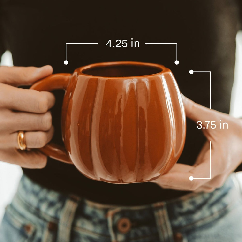 
                      
                        Sweet Water Decor Orange Pumpkin Figurine Coffee Mug, 15oz - lily & onyx
                      
                    