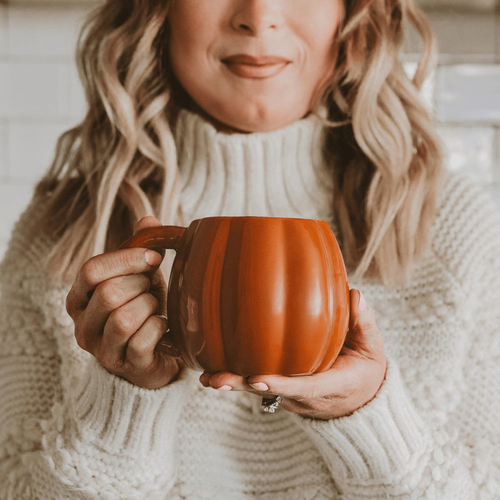 
                      
                        Sweet Water Decor Orange Pumpkin Figurine Coffee Mug, 15oz - lily & onyx
                      
                    