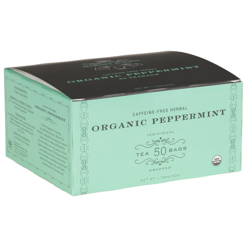 Harney & Sons Fine Teas Organic Peppermint Herbal Tea - lily & onyx