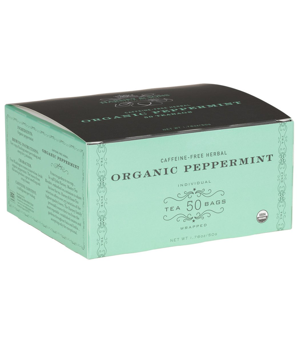 Harney & Sons Fine Teas Organic Peppermint Herbal Tea - lily & onyx