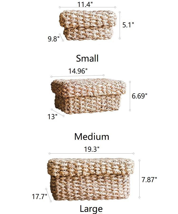 
                      
                        Organic Straw Storage Basket with Lid
                      
                    