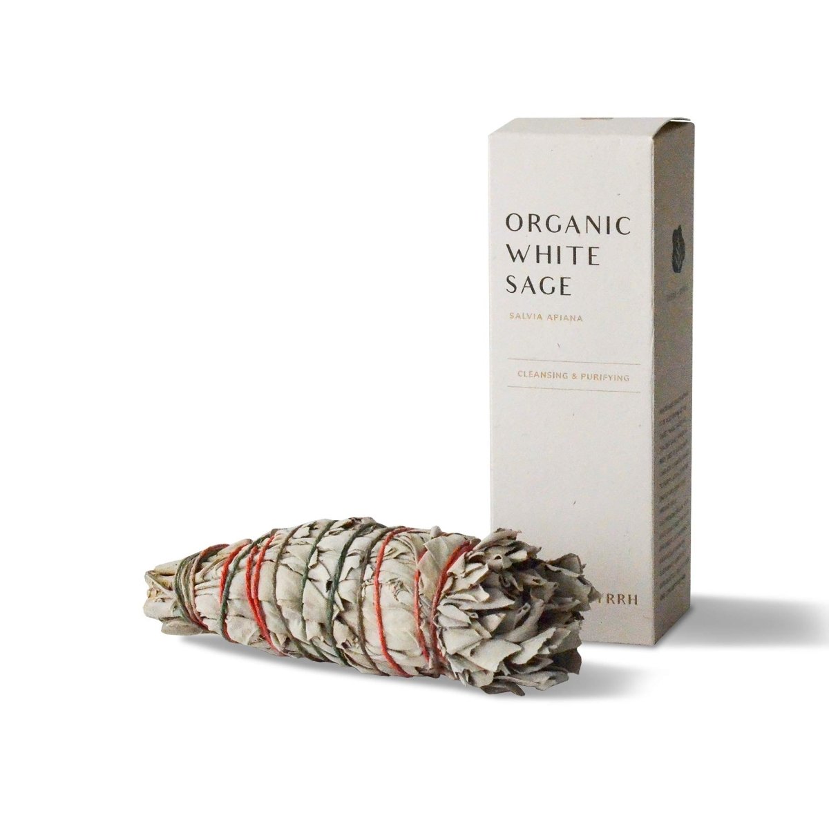 CEDAR AND MYRRH Organic White Sage Smudge Stick - Medium - lily & onyx