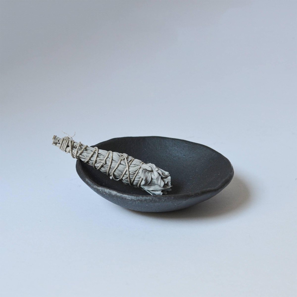 CEDAR AND MYRRH Organic White Sage Smudge Stick - Mini - lily & onyx