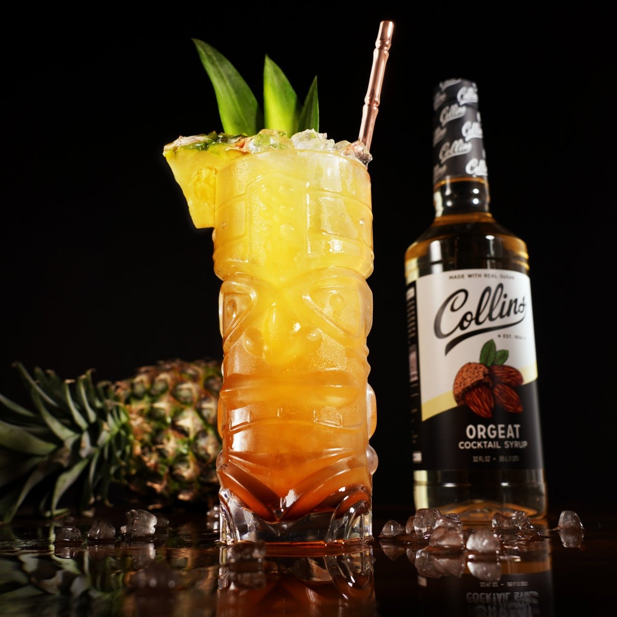 Collins Orgeat Cocktail Syrup, 32 oz - lily & onyx