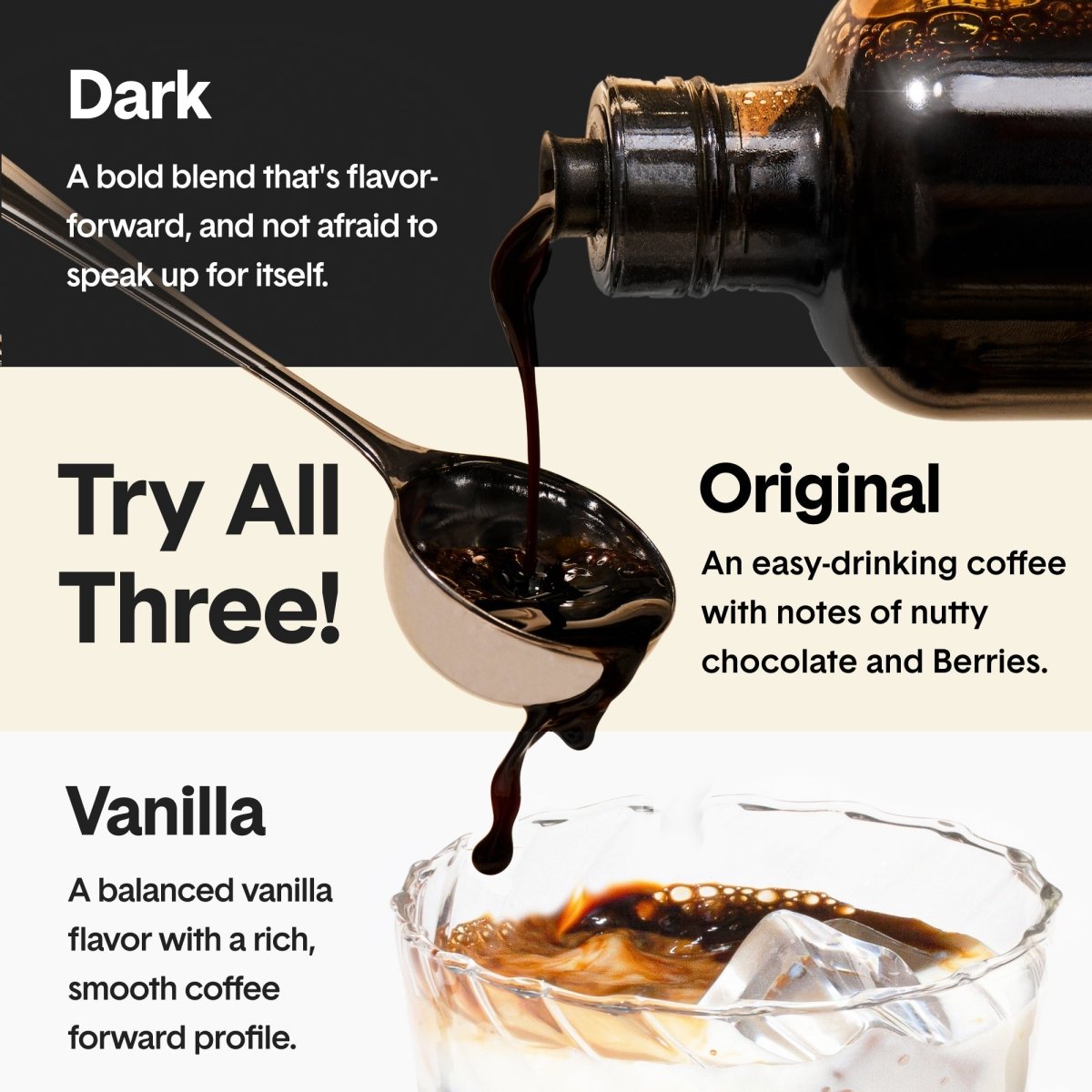 Jot Original + Vanilla + Dark Trio | Ultra Coffee Concentrate - lily & onyx