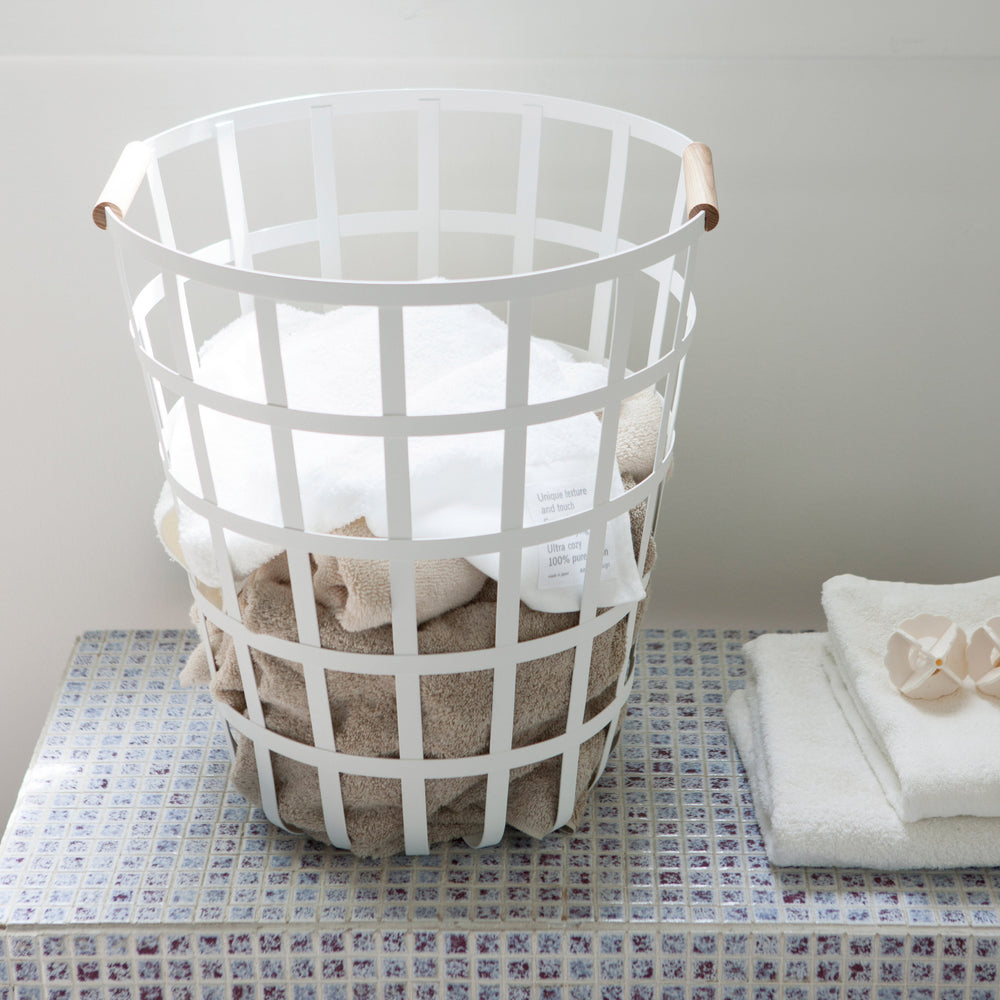 
                      
                        Wire Laundry Basket, 18" H
                      
                    
