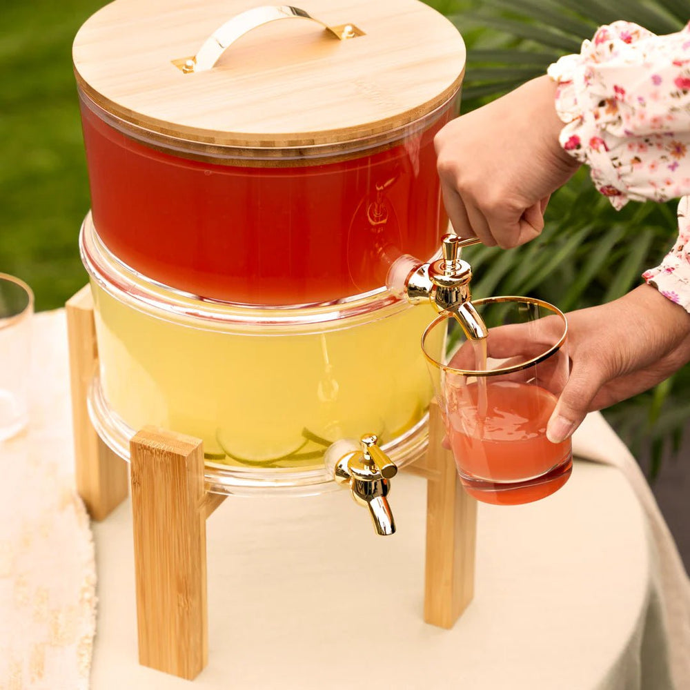 Twine Living Outdoor Double Drink Dispenser - lily & onyx