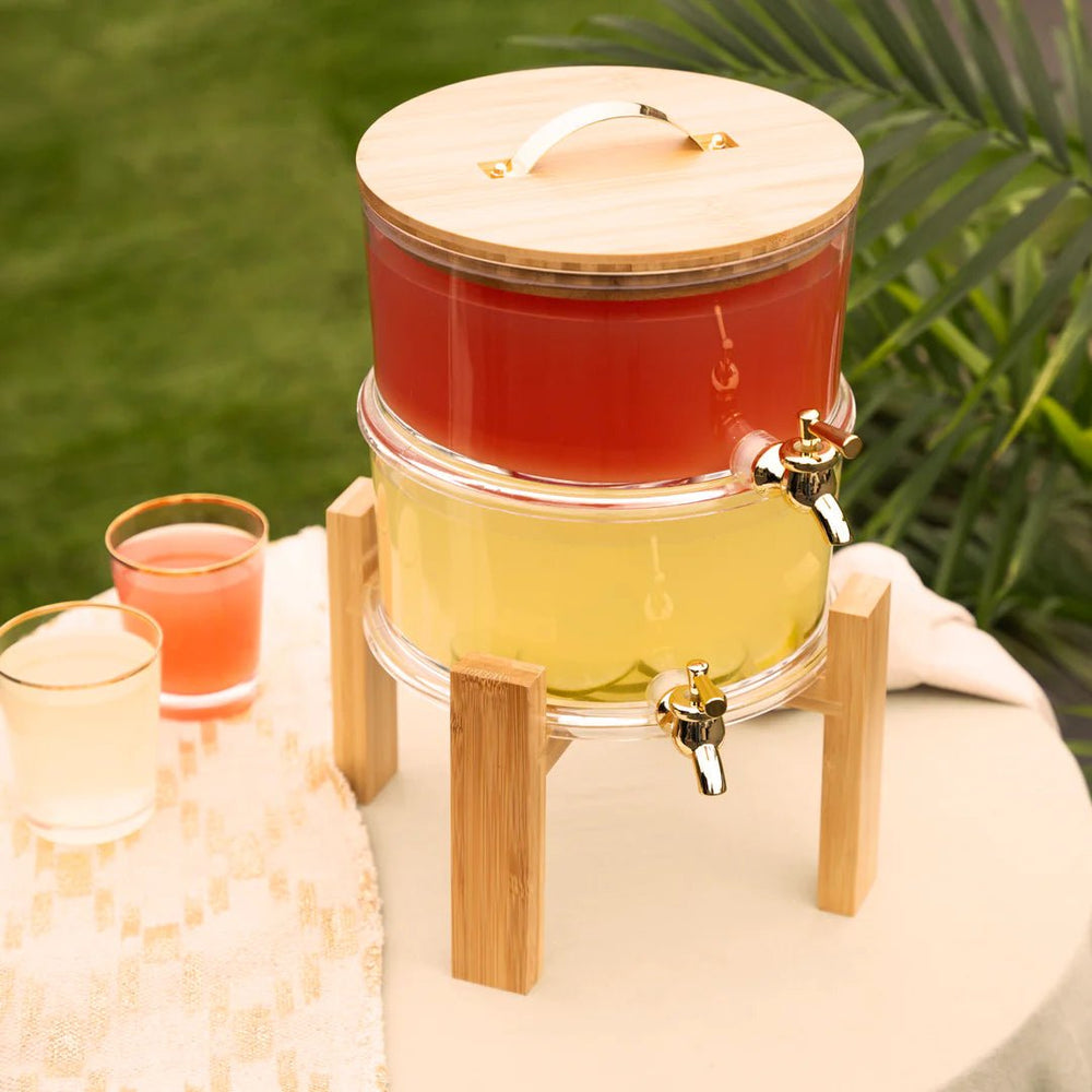 Twine Living Outdoor Double Drink Dispenser - lily & onyx