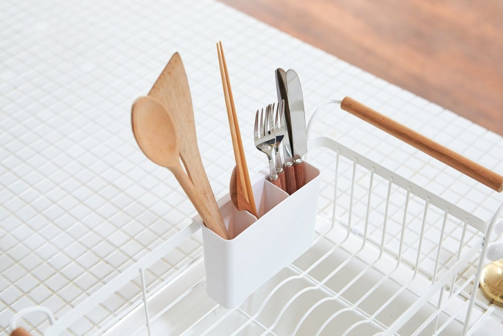 
                      
                        Yamazaki Home Over - the - Sink Dish Rack - Steel + Wood - lily & onyx
                      
                    