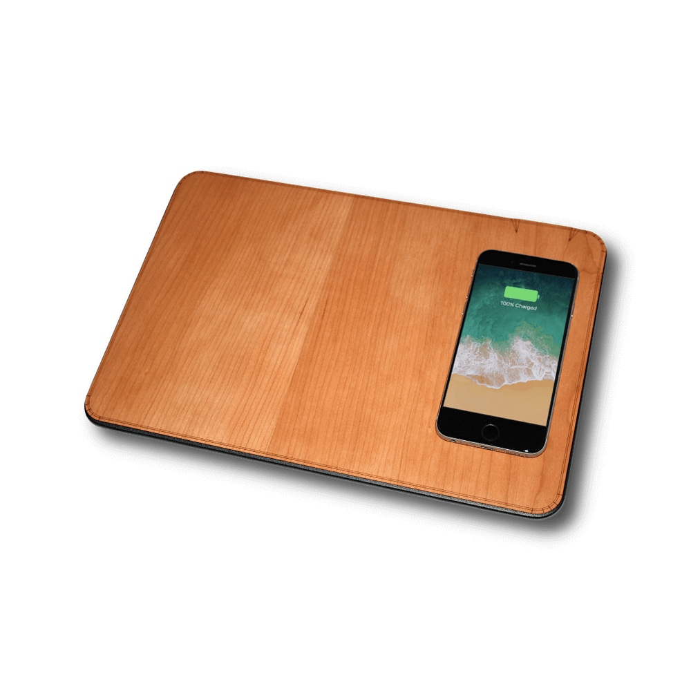 
                      
                        WUDN Oversize Wood Mousepad with 15 watt Wireless Fast Charger - lily & onyx
                      
                    