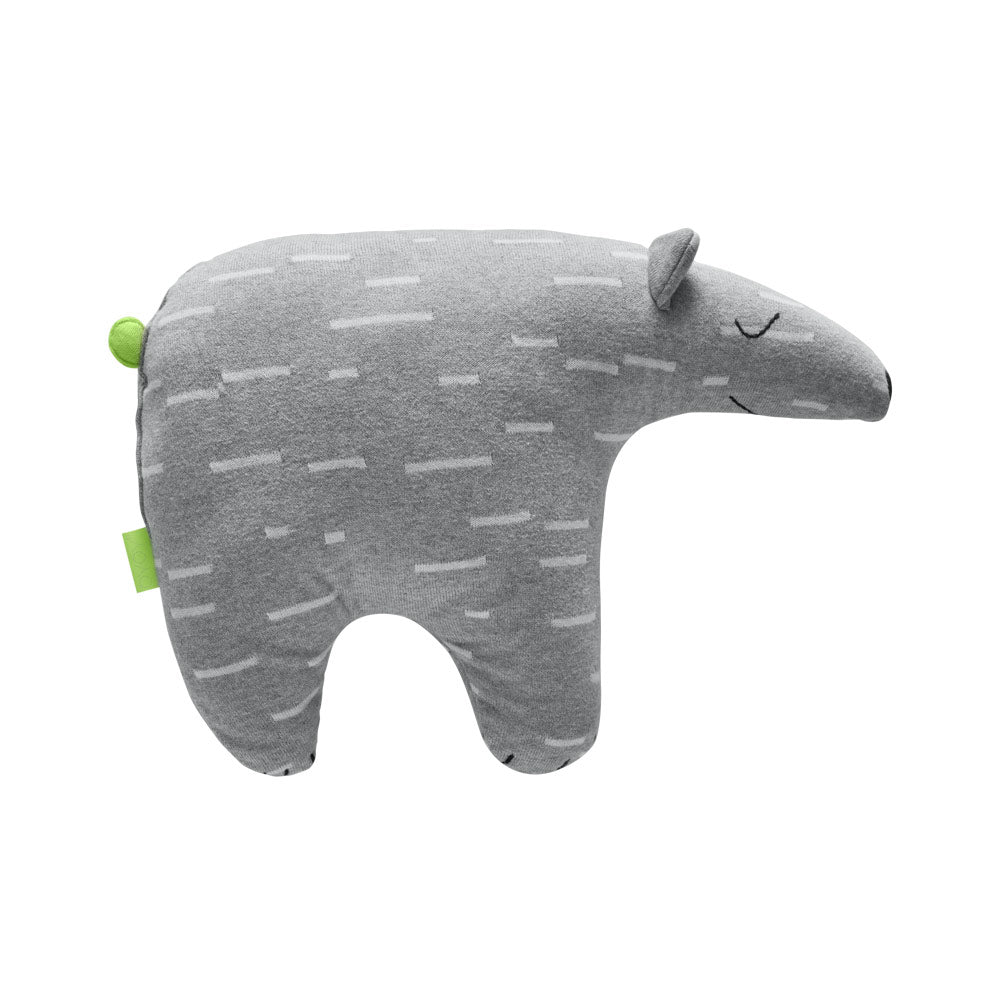 oyoy.us Polar Bear Knut Cushion - Grey