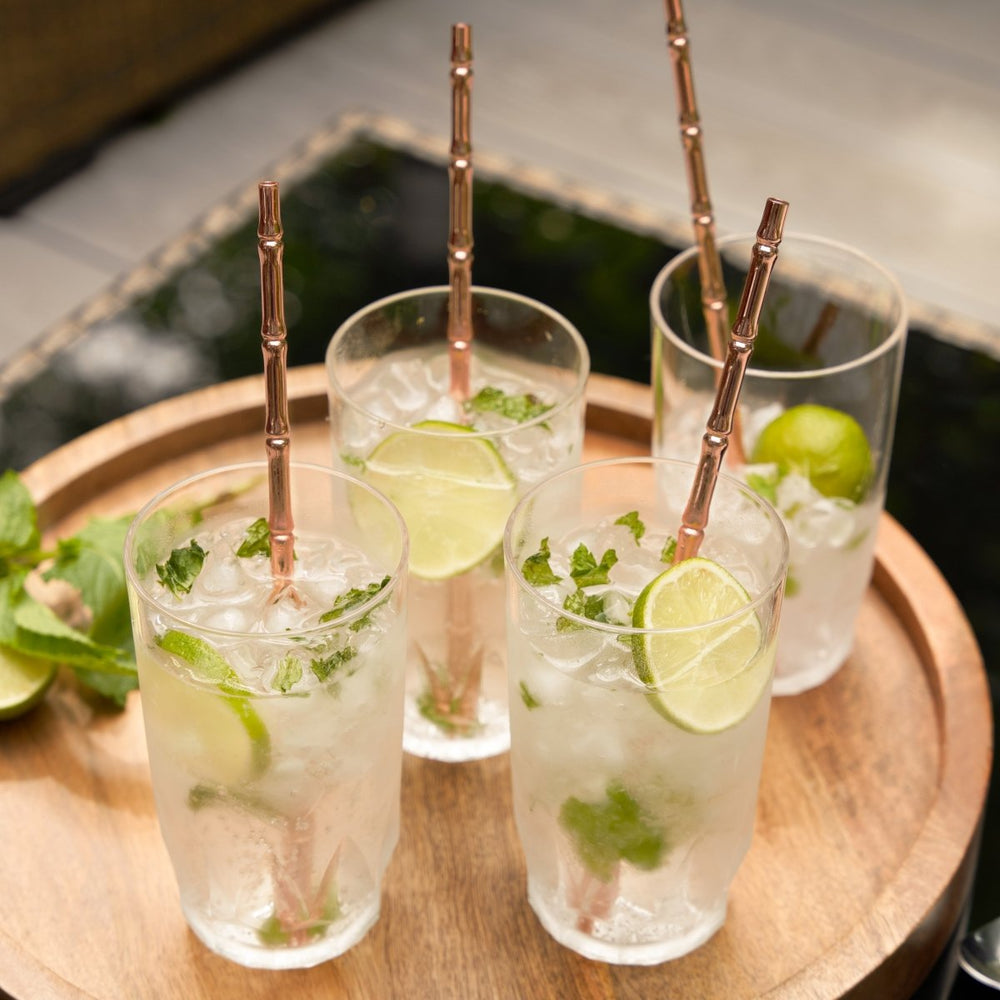 
                      
                        Viski Pacific Bamboo Straws in Copper, Set of 4
                      
                    