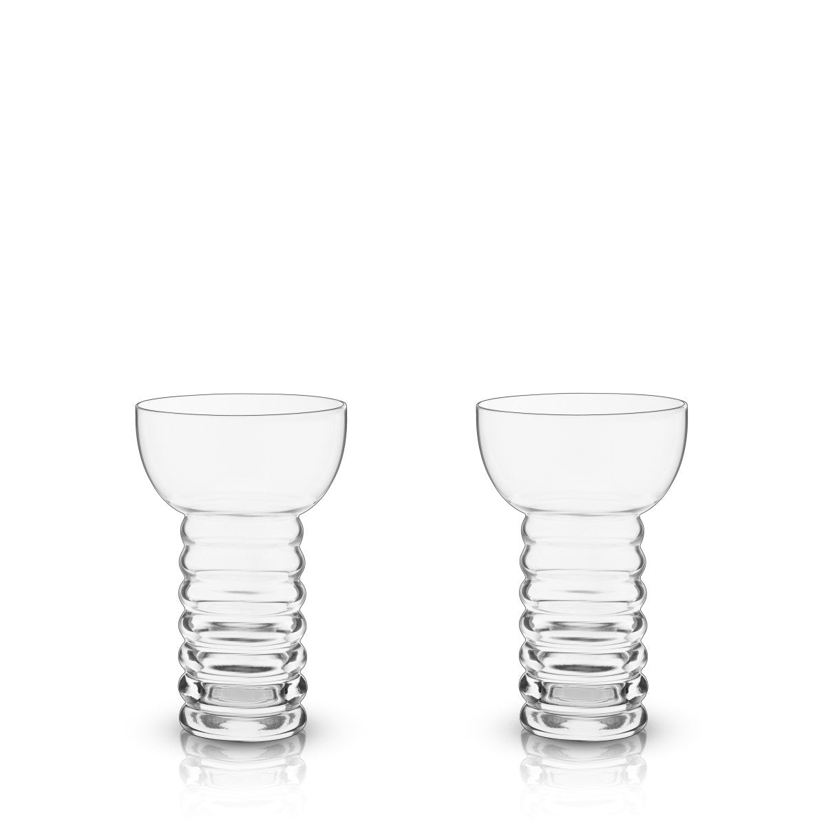 Viski Pacific Crystal Pearl Diver Glasses, Set of 2 - lily & onyx