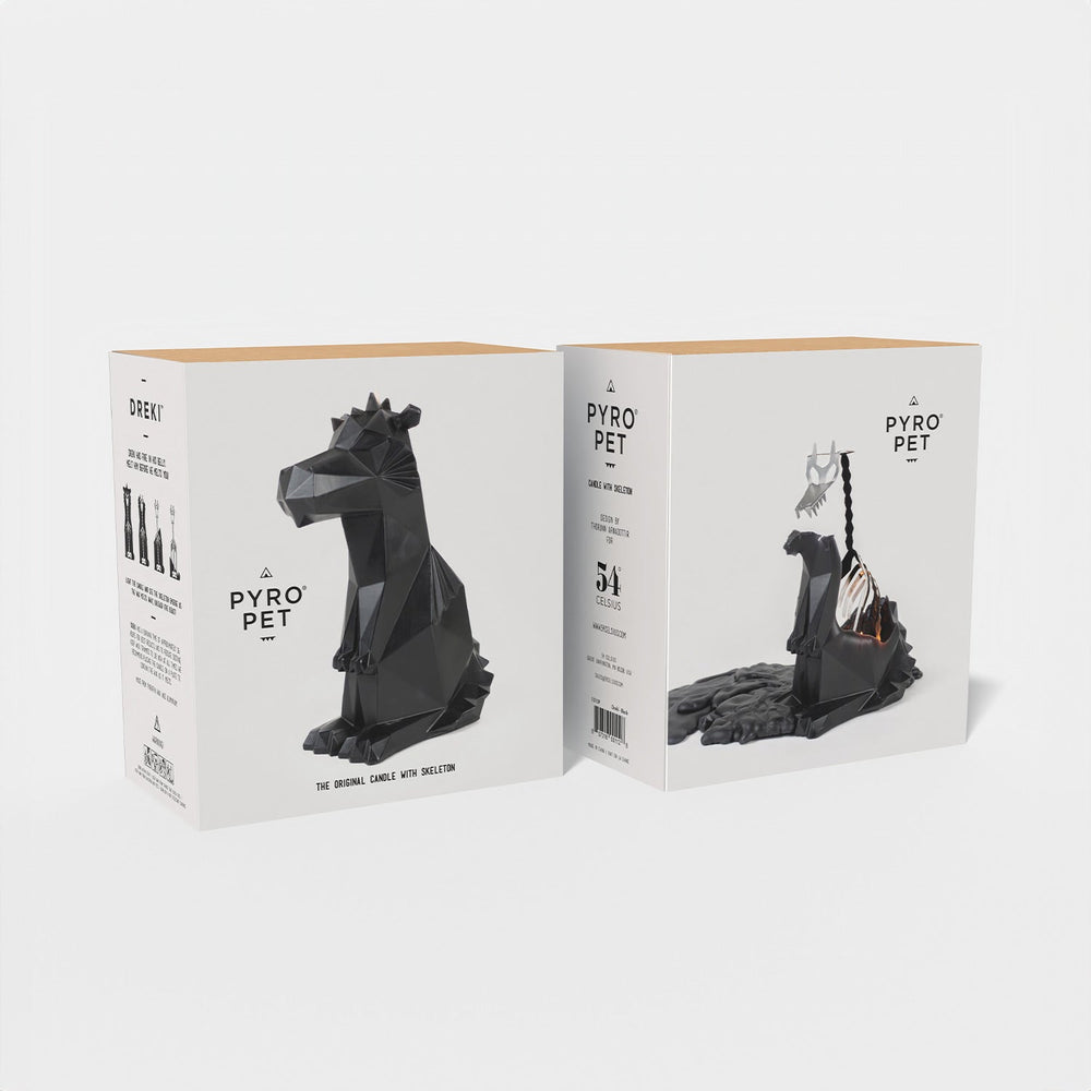 
                      
                        PyroPet Dreki Dragon Candle - Black
                      
                    