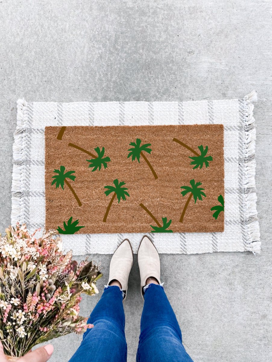 The Doormat Co. Palm Trees Doormat - lily & onyx