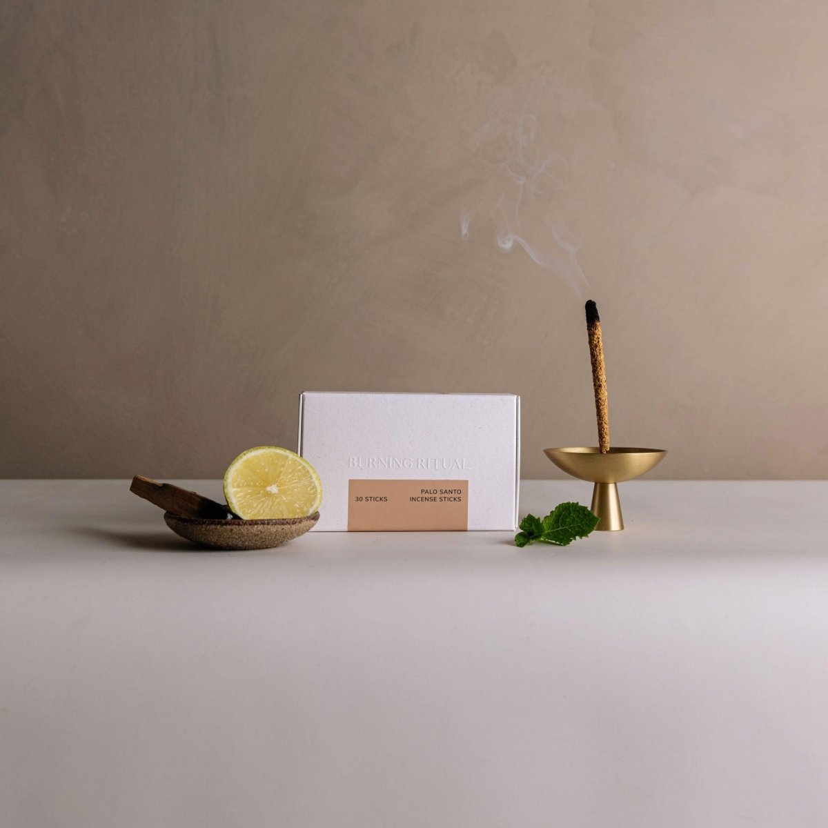 CEDAR AND MYRRH Palo Santo Hand - Rolled Mini Incense Sticks – 30 Sticks