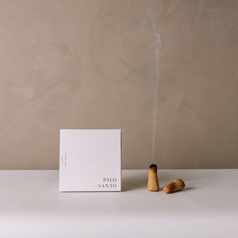 
                      
                        CEDAR AND MYRRH Palo Santo Incense Cones – Handmade in Ecuador (20 Pcs) - lily & onyx
                      
                    