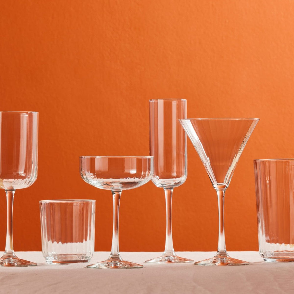 
                      
                        Libbey Paneled Double Old Fashioned Rocks Glasses, 11.2 oz - Set of 6 - lily & onyx
                      
                    