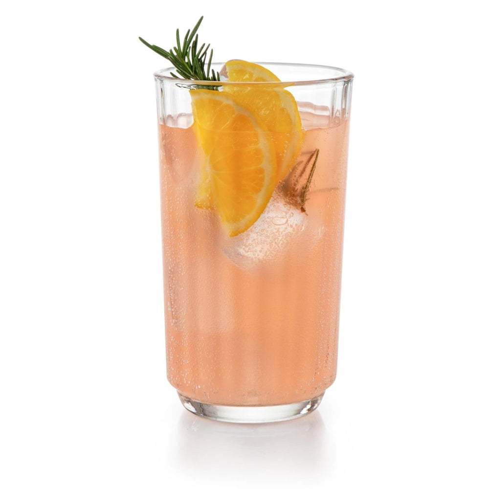 
                      
                        Libbey Paneled Highball Glasses, 17 oz - Set of 6 - lily & onyx
                      
                    
