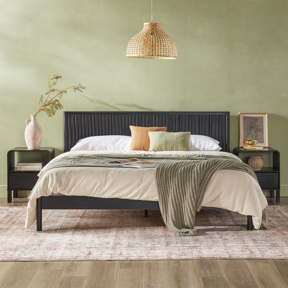 
                      
                        Walker Edison Paris Contemporary Reeded Headboard Solid Wood Bed - lily & onyx
                      
                    