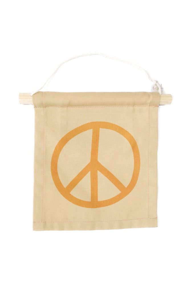 Imani Collective Peace Sign Hang Sign Peach - lily & onyx