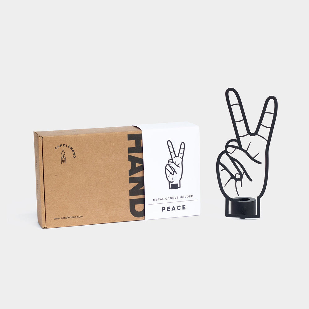 
                      
                        CandleHand Taper Candle Holder - Peace
                      
                    