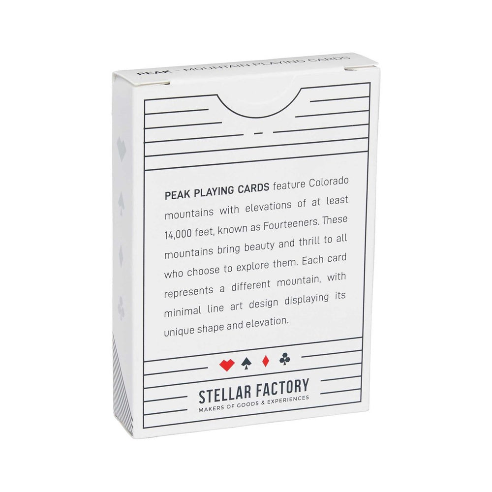 
                      
                        Stellar Factory PEAK Playing Cards - lily & onyx
                      
                    