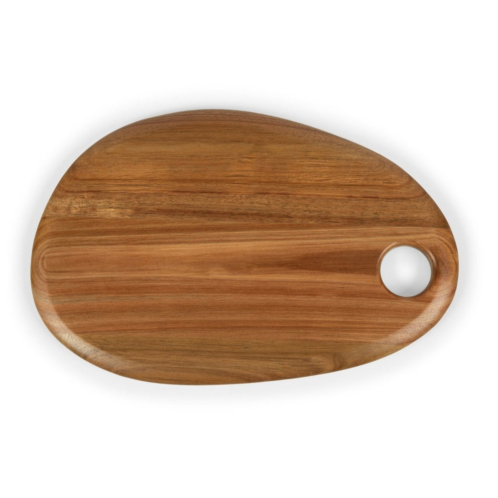 
                      
                        Picnic Time Family of Brands Pebble Shaped Acacia Serving Board, 15" x 10" - lily & onyx
                      
                    