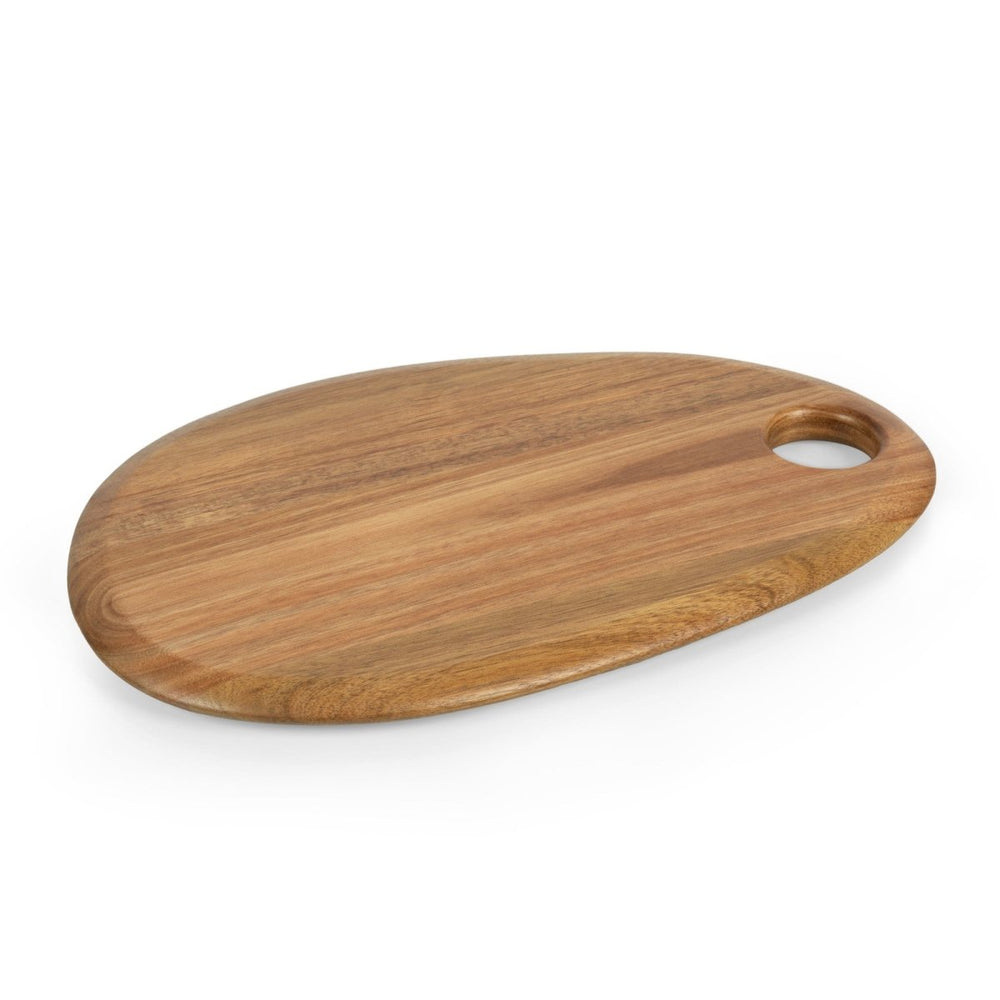 
                      
                        Picnic Time Family of Brands Pebble Shaped Acacia Serving Board, 15" x 10" - lily & onyx
                      
                    