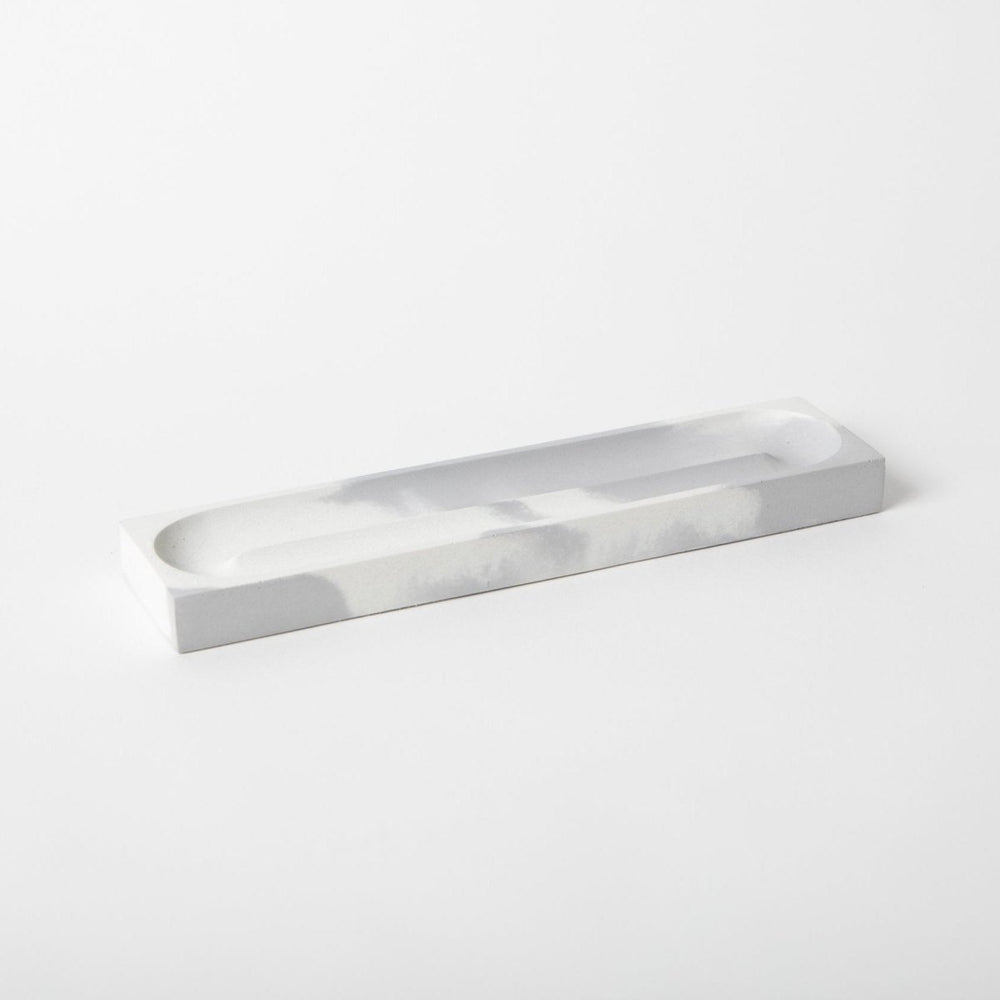 Pretti.Cool Pencil Tray | Grey & White - lily & onyx