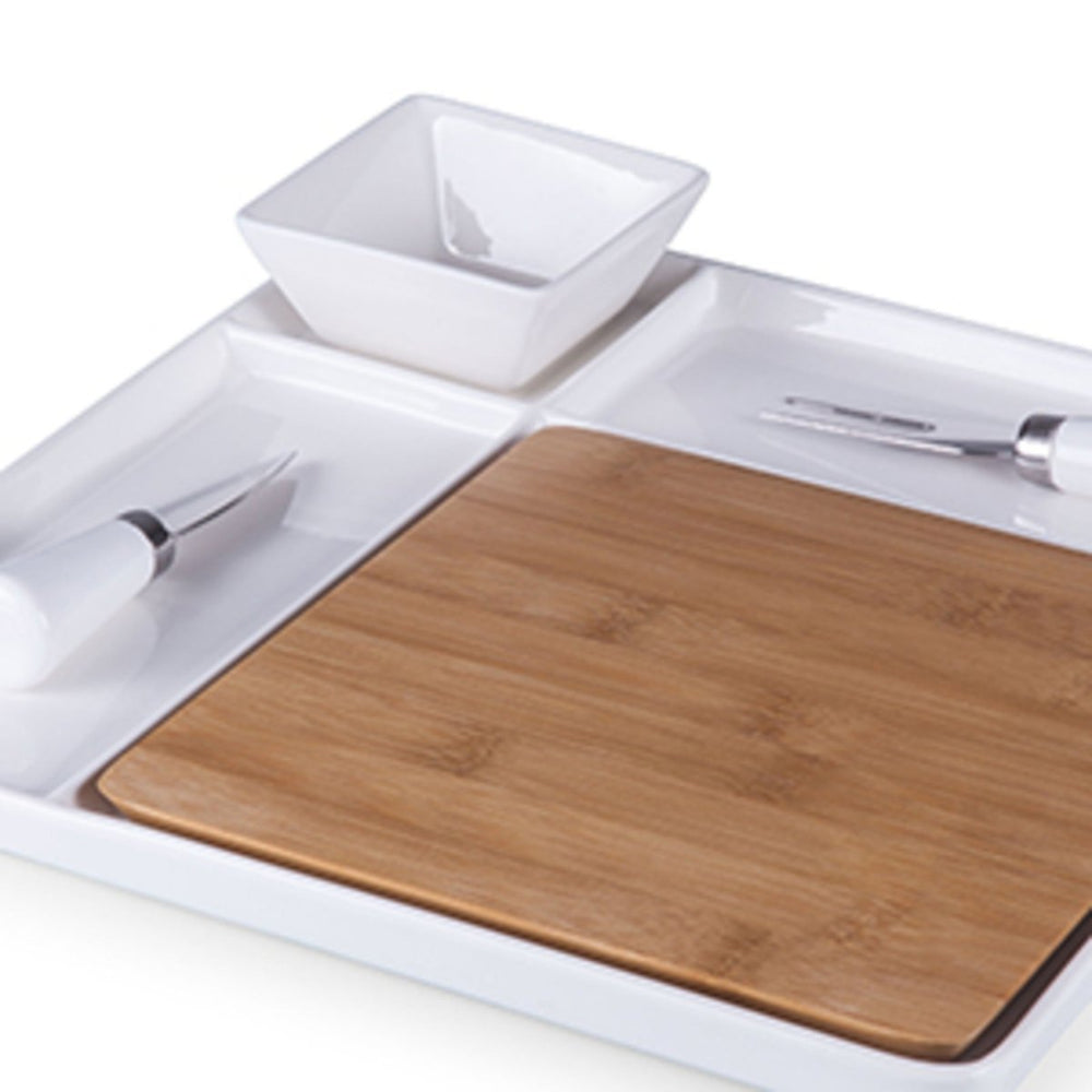 
                      
                        Picnic Time Family of Brands Peninsula Cutting Board & Serving Tray - lily & onyx
                      
                    