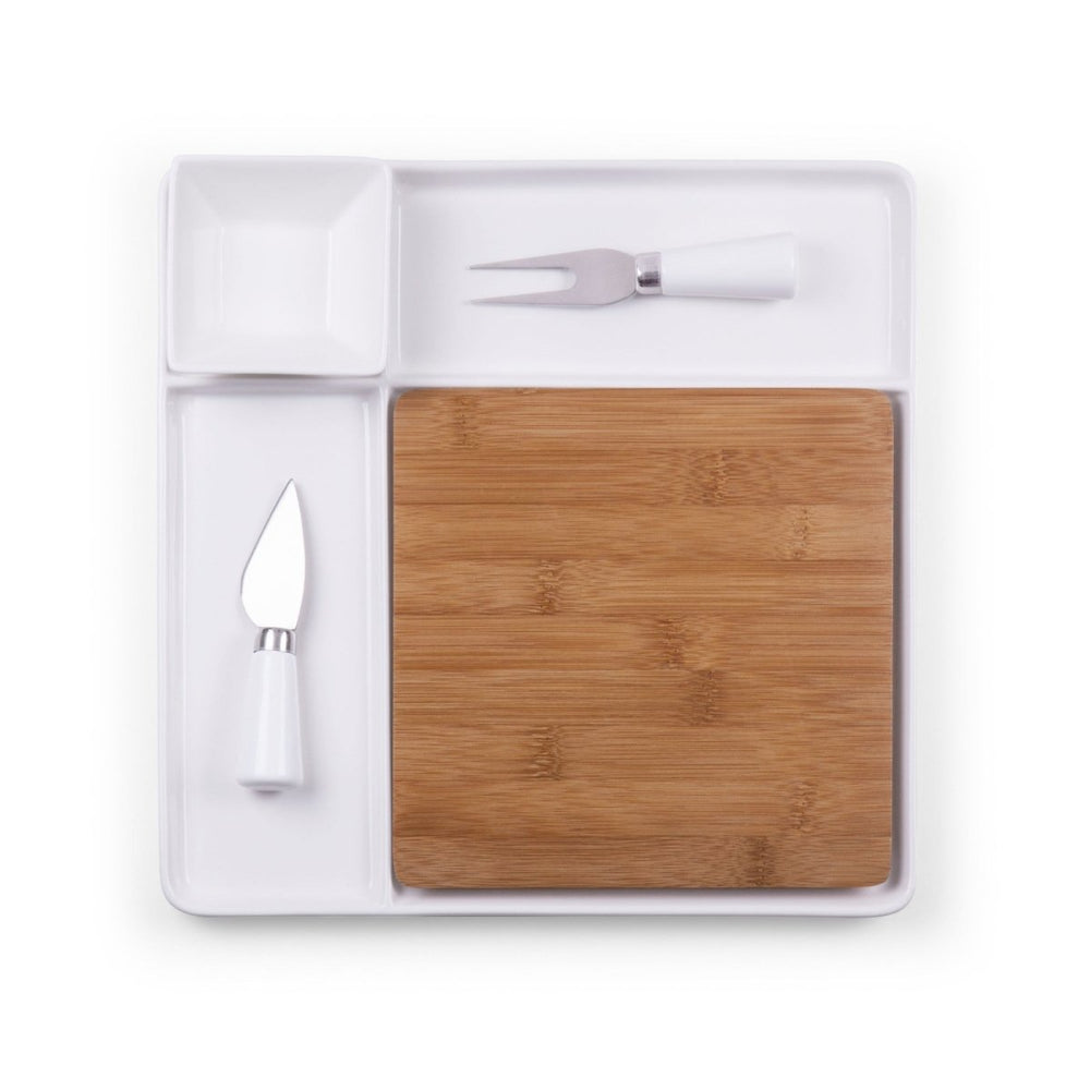 Picnic Time Family of Brands Peninsula Cutting Board & Serving Tray - lily & onyx