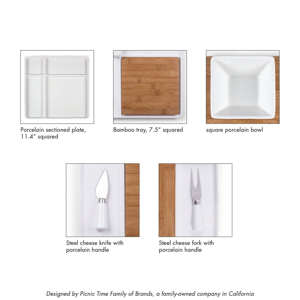 
                      
                        Picnic Time Family of Brands Peninsula Cutting Board & Serving Tray - lily & onyx
                      
                    