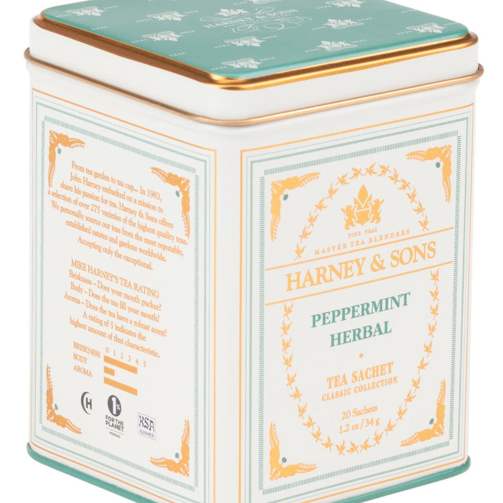 Harney & Sons Fine Teas Peppermint Herbal Tea - lily & onyx