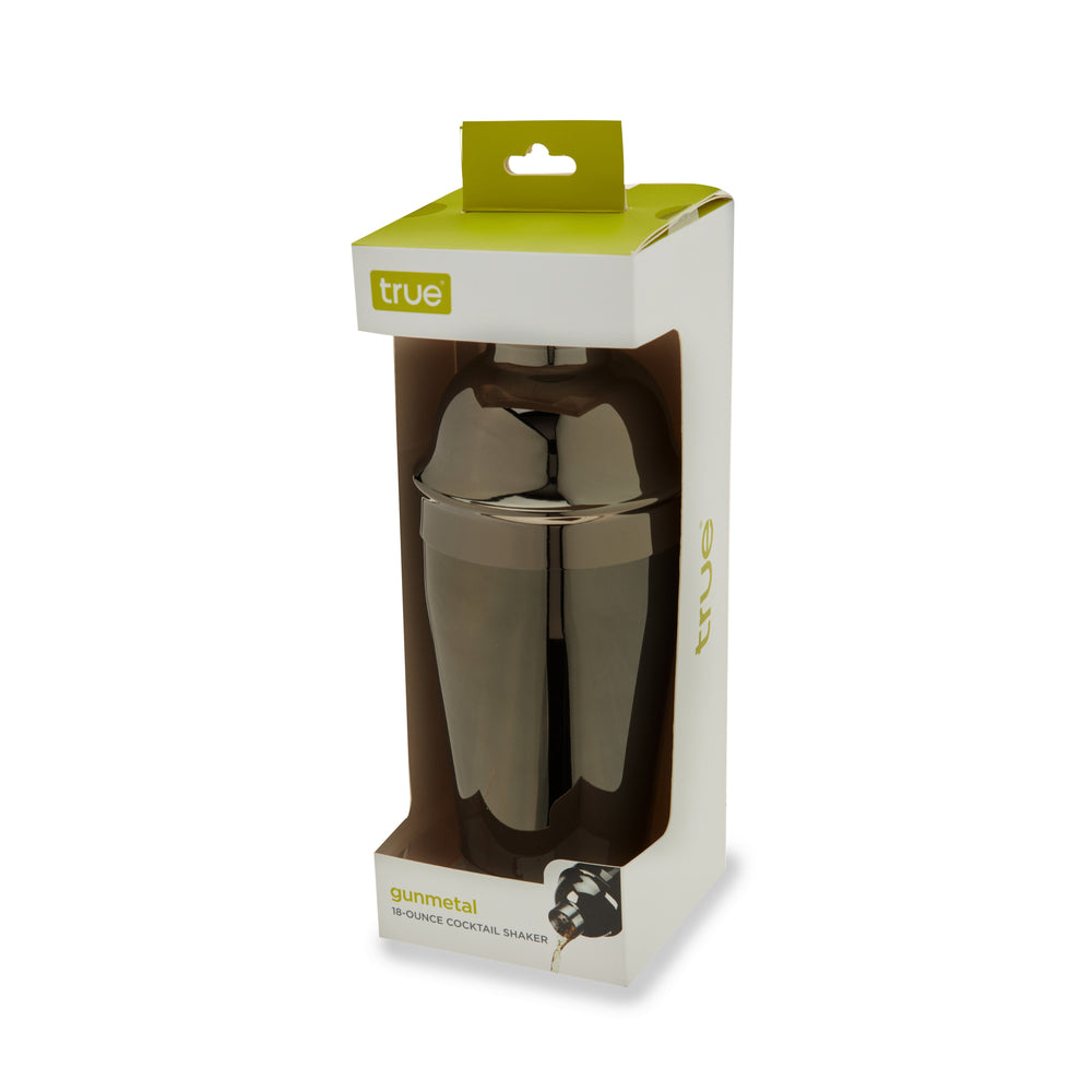 
                      
                        Stainless Steel Cocktail Shaker, Gunmetal
                      
                    