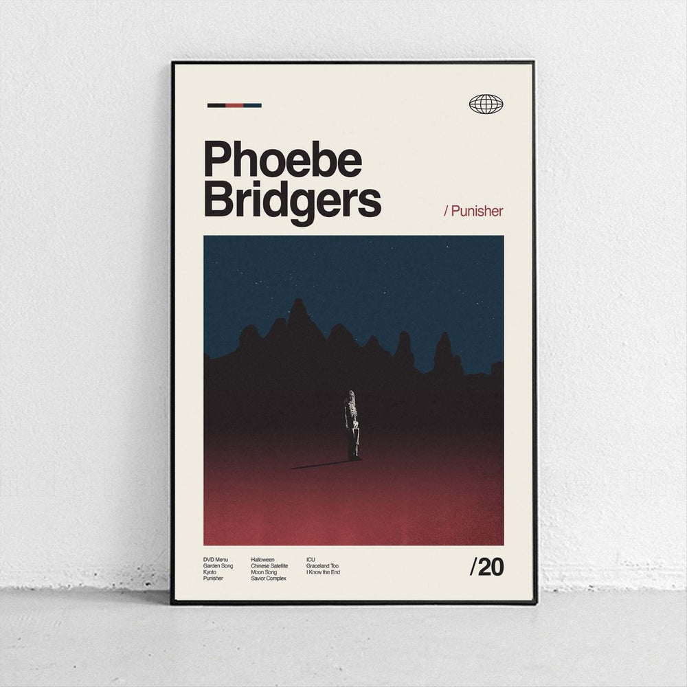 Sandgrain Studio Phoebe Bridgers - Punisher - lily & onyx