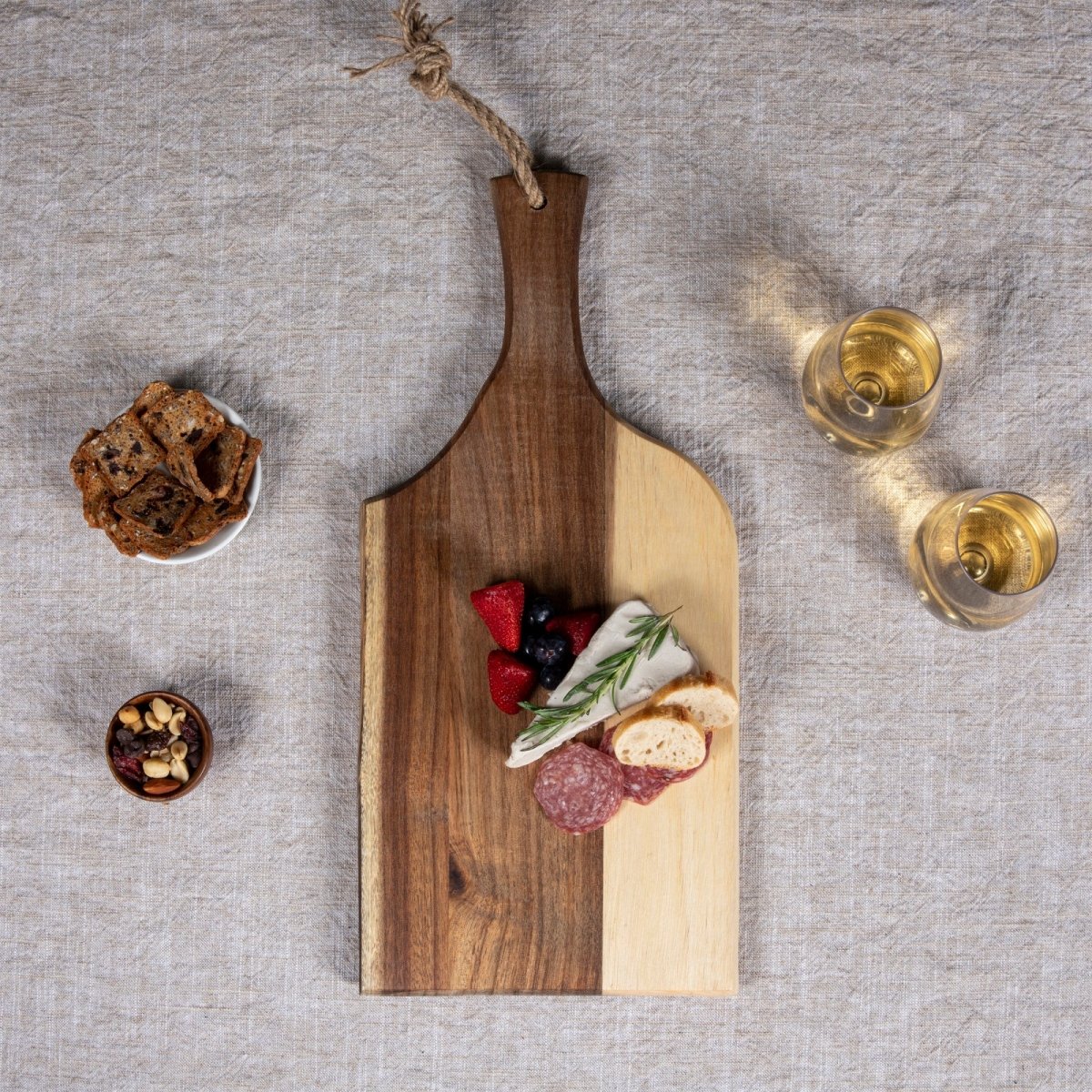 Picnic Time Family of Brands Artisan Acacia Charcuterie Board, 18"