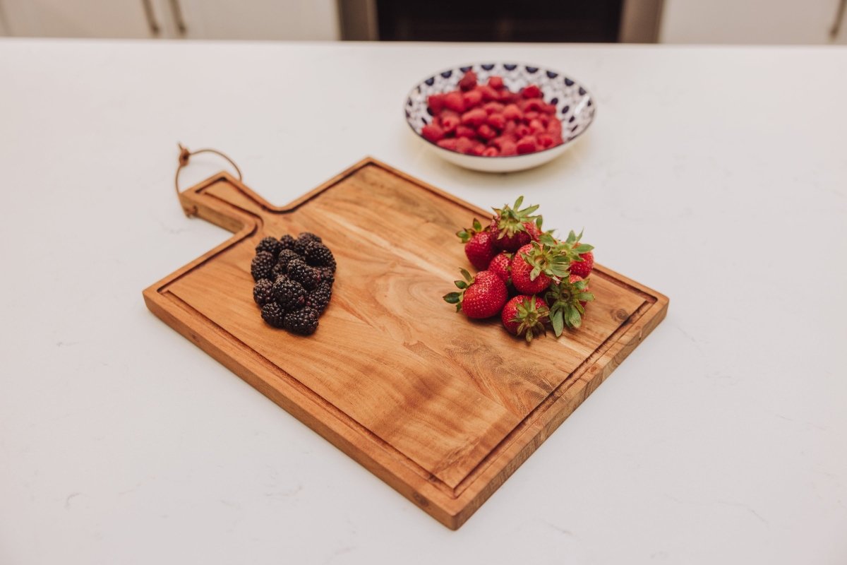 Picnic Time Family of Brands Tagliere Acacia Wood Rectangular Charcuterie & Cutting Board
