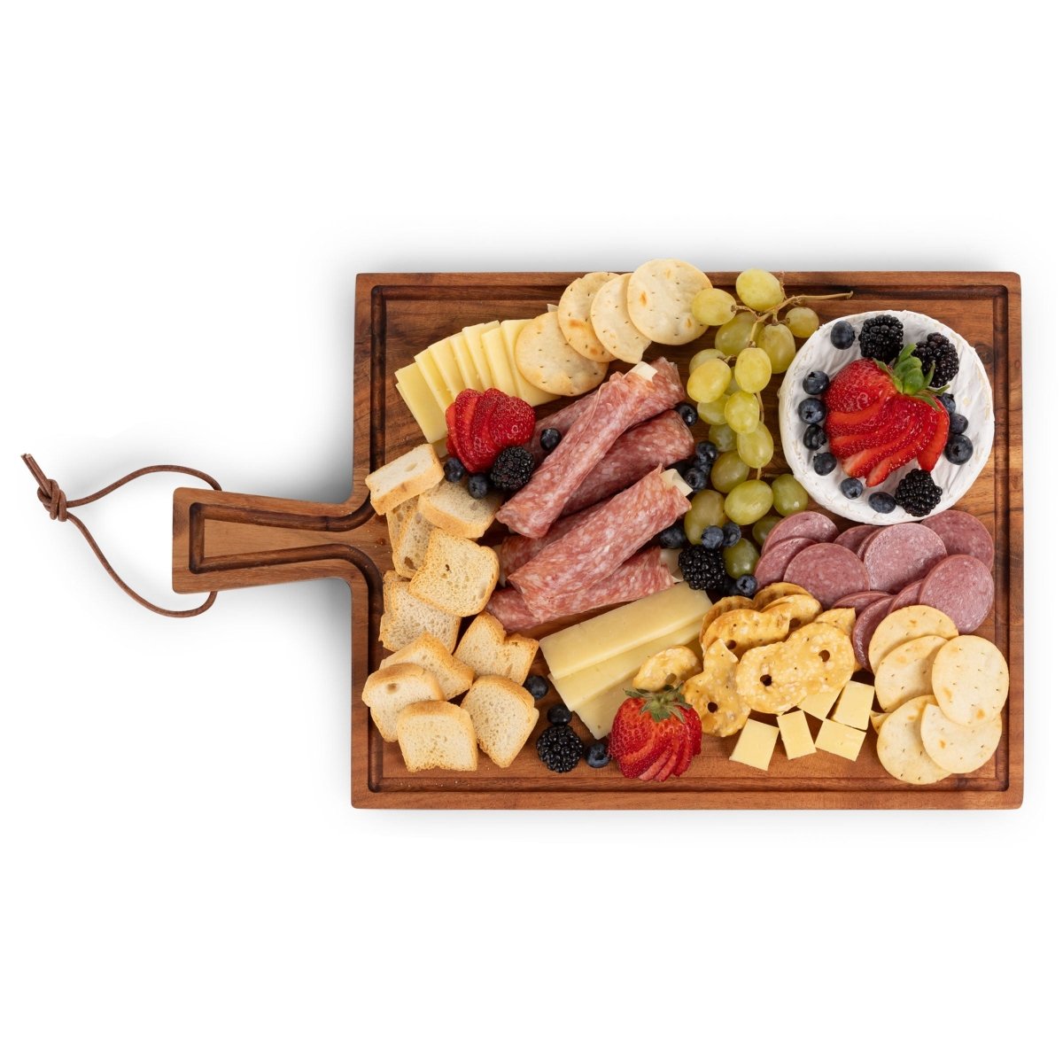 Picnic Time Family of Brands Tagliere Acacia Wood Rectangular Charcuterie & Cutting Board