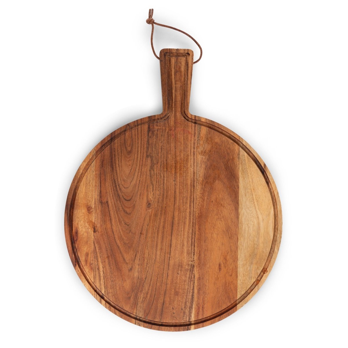 Picnic Time Family of Brands Tagliere Acacia Wood Round Charcuterie & Serving Board