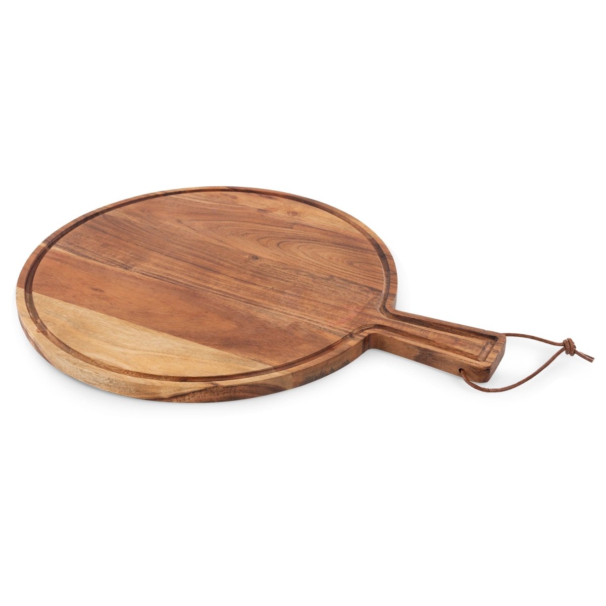 Picnic Time Family of Brands Tagliere Acacia Wood Round Charcuterie & Serving Board