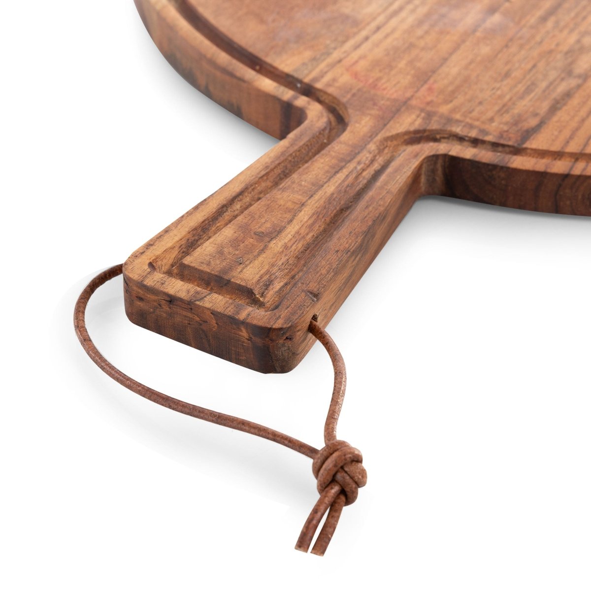 Picnic Time Family of Brands Tagliere Acacia Wood Round Charcuterie & Serving Board