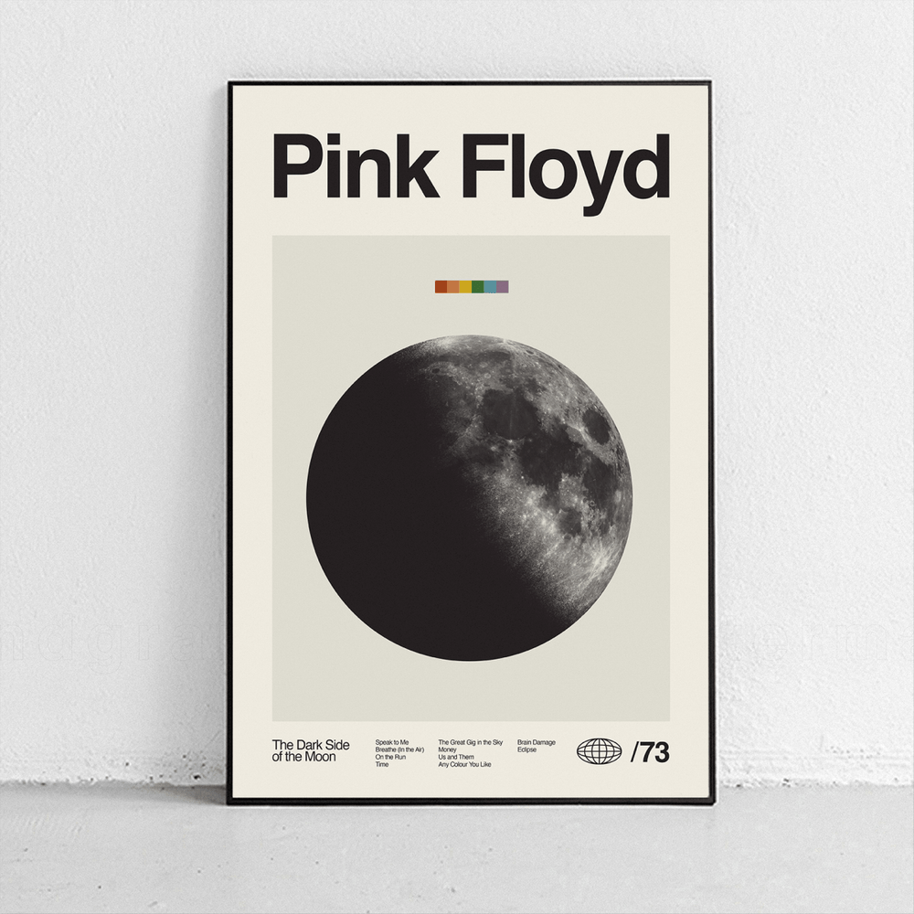 Sandgrain Studio Pink Floyd - The Dark Side of the Moon - lily & onyx