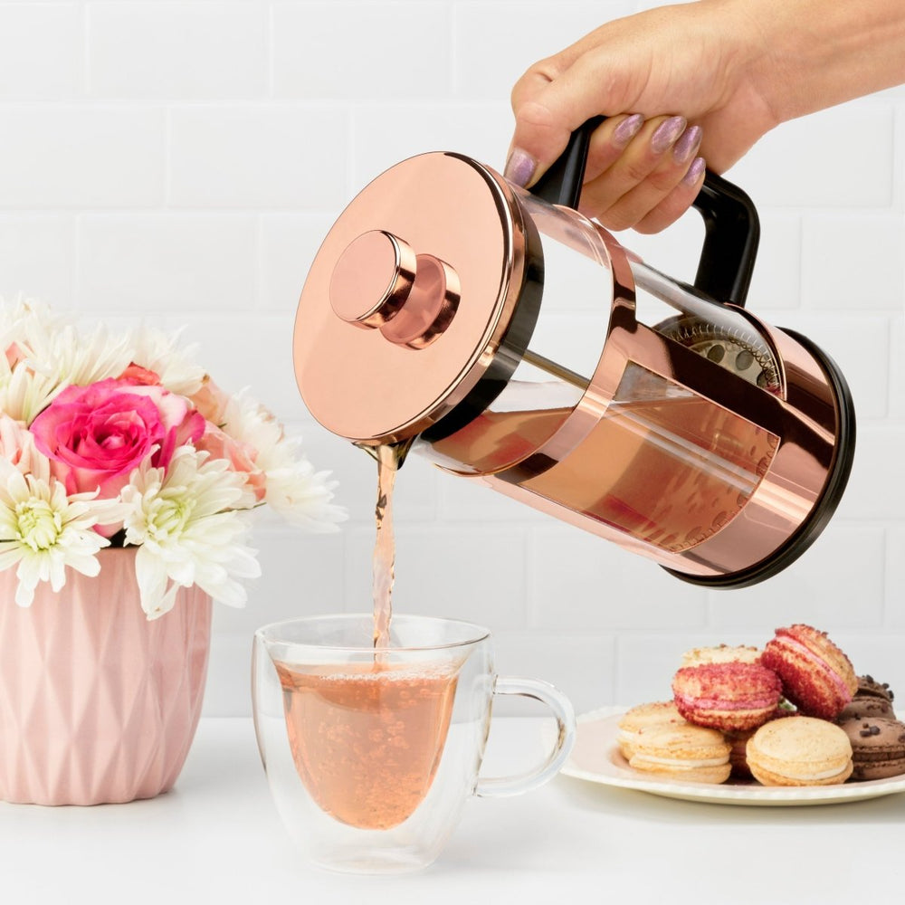 
                      
                        Pinky Up Tea Piper Rose Gold Press Pot - lily & onyx
                      
                    