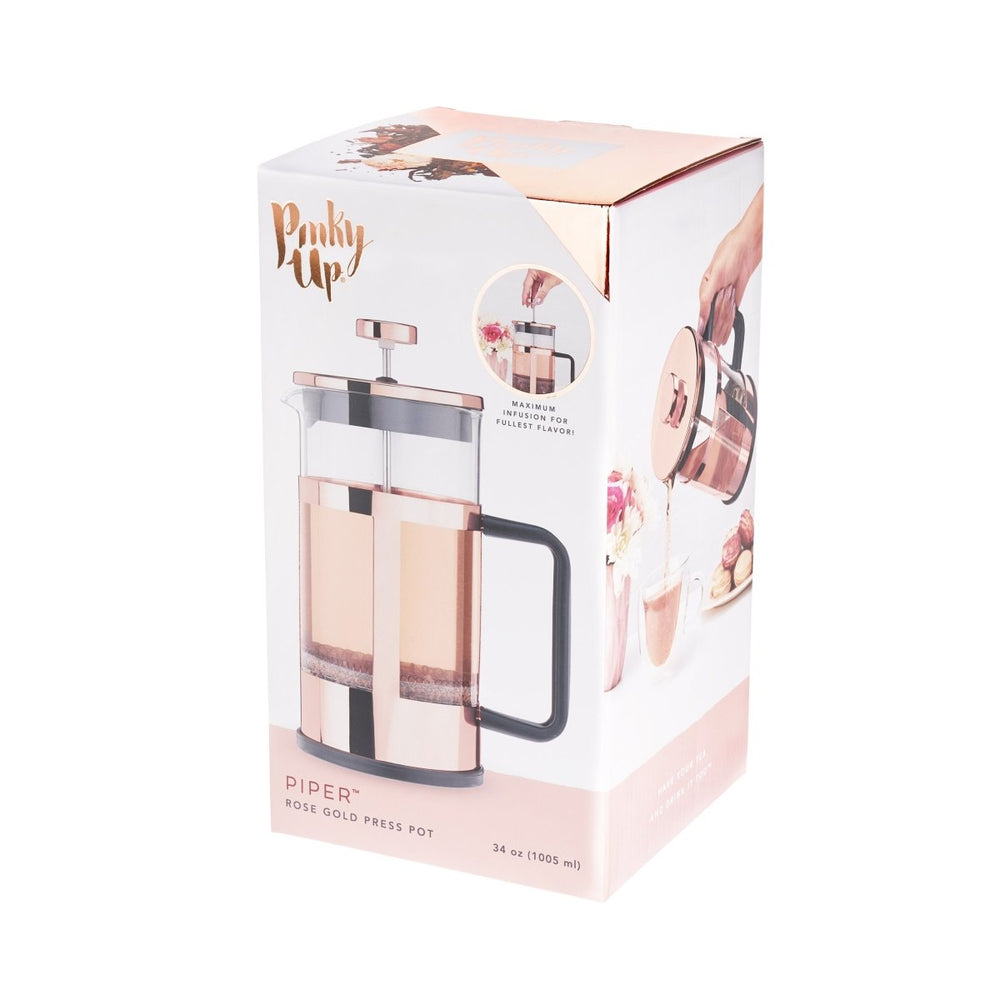 
                      
                        Pinky Up Tea Piper Rose Gold Press Pot - lily & onyx
                      
                    