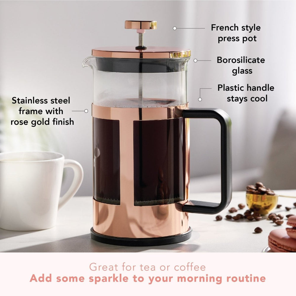 
                      
                        Pinky Up Tea Piper Rose Gold Press Pot - lily & onyx
                      
                    