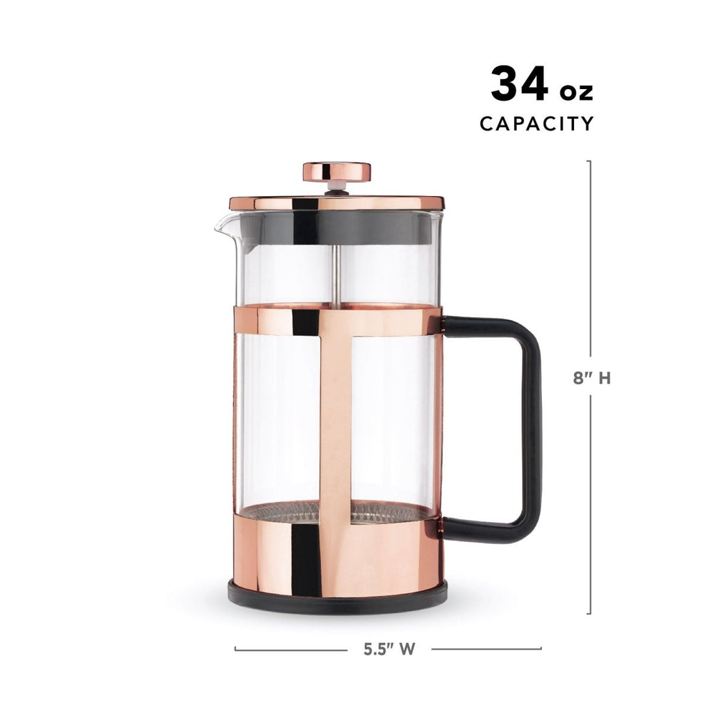 
                      
                        Pinky Up Tea Piper Rose Gold Press Pot - lily & onyx
                      
                    