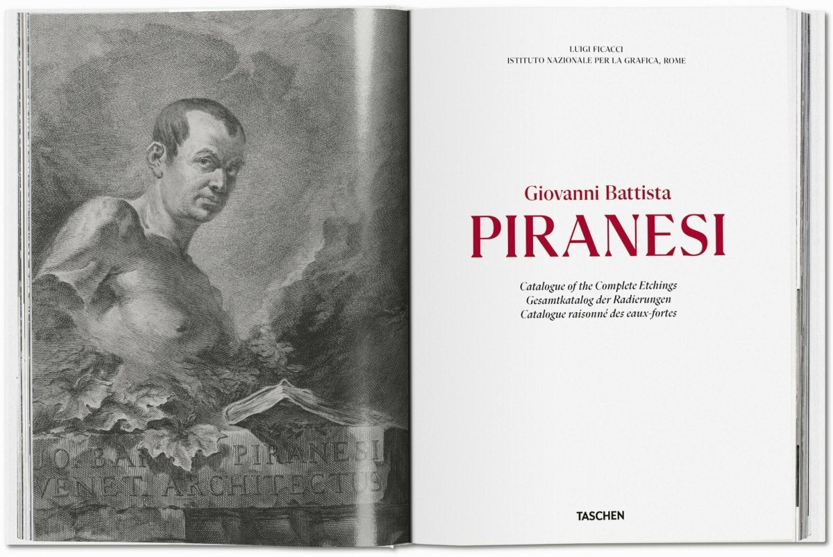 TASCHEN Piranesi. The Complete Etchings (German, French, English) - lily & onyx